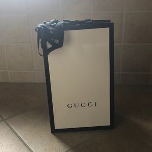Empty Gucci bag